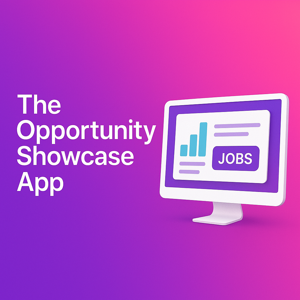The Opportunity Showcase App cover