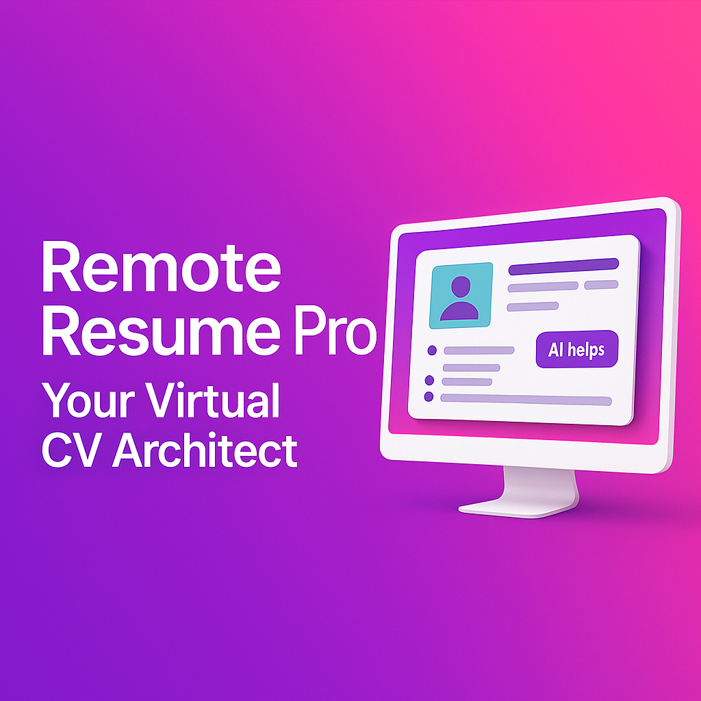 RemoteResume Pro cover